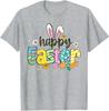 Love Colors Happy Easter Day Cute Present Bunny Unisex T-Shirt