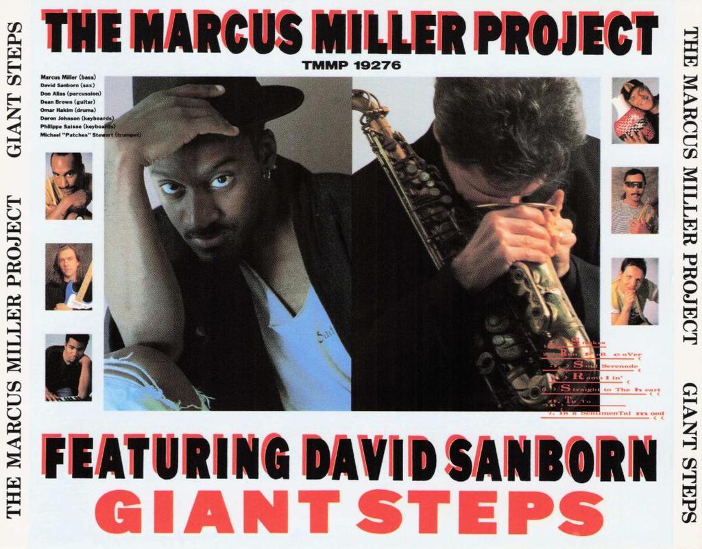 [USED] [CD] Marcus Miller Project Feat David Sanborn