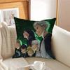 WIND Anime BREAKER Office Cushion Pillowcase Car Cushion Cover45X45CM Lumbar Pillowcase Sofa Pillowcover