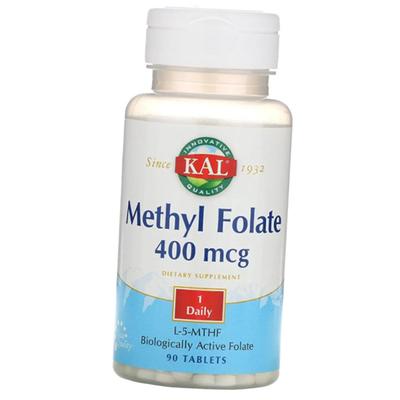 Метилфолат, Methyl Folate 400, 90таб (36424024)