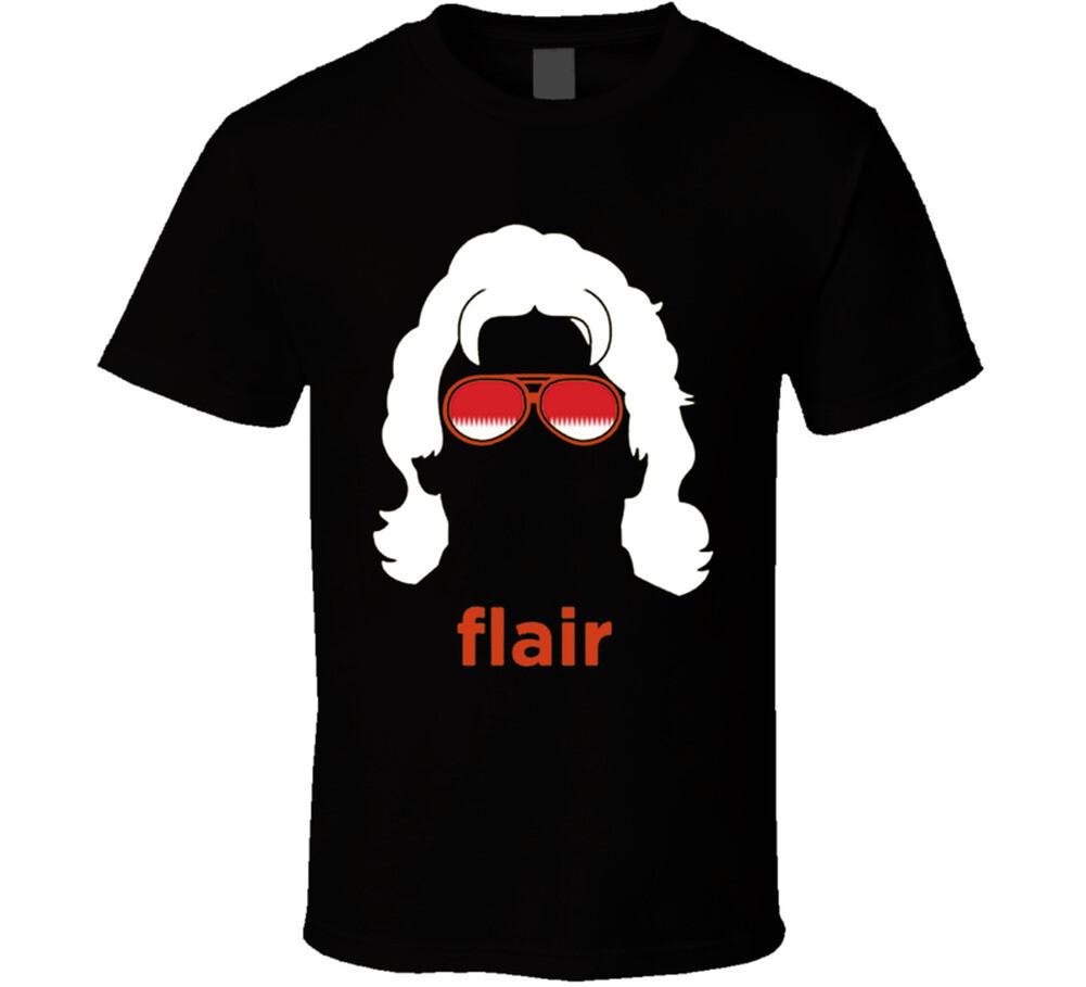 Ric flair Silhouette black T Shirt Mens Womens Tees Top