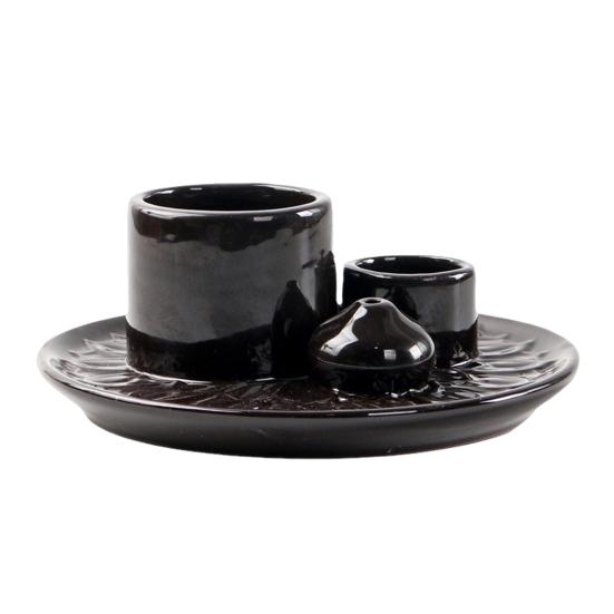 Керамический подсвечник, современный Пало-Санто, ароматическая палочка, горелка, многоцелевой пеплоуловитель, украшение для комнаты для йоги, праздничный подарок