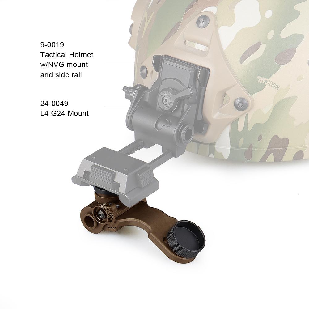 PVS-14 J-Arm Aluminum Night Vision Goggles Bracket