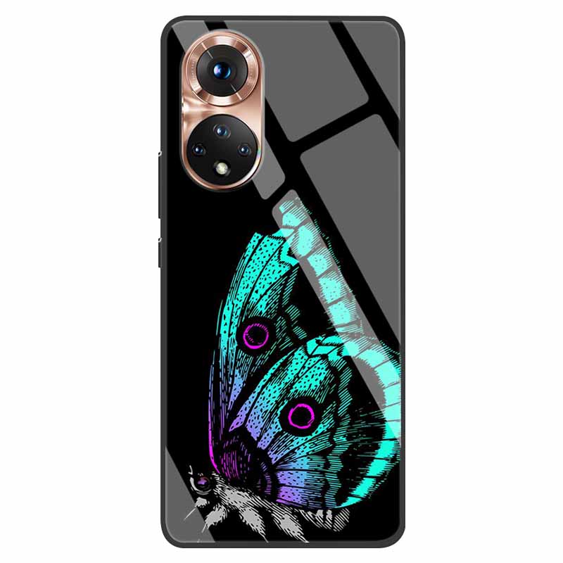 Роскошный чехол для Huawei Honor 50 Чехол Закаленное Стекло Чехол для Телефона Huawei Honor 50 Honor50 6.57" Coque Сумка Модный Бампер