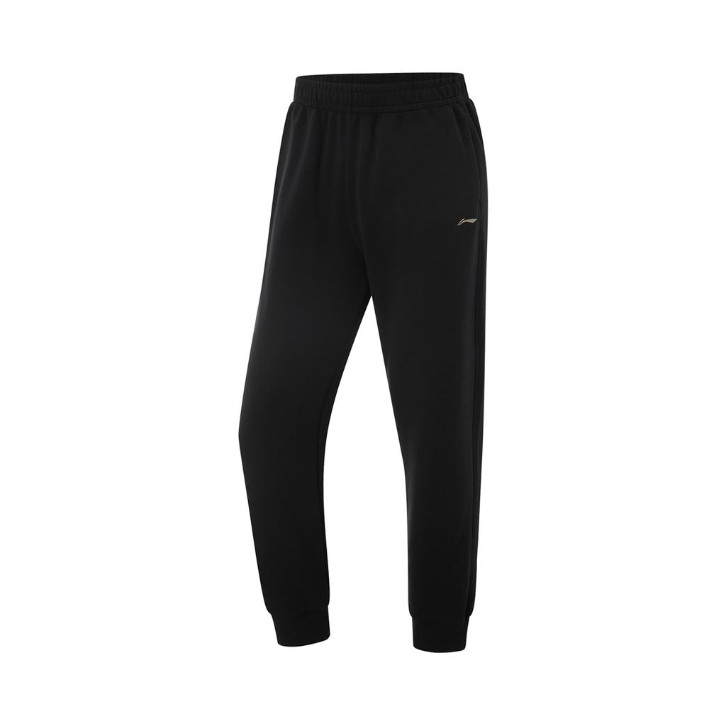 Li-Ning Loose Fit Elastic Cuff Knitted Sports Pants Women Bottoms AKLV032-3