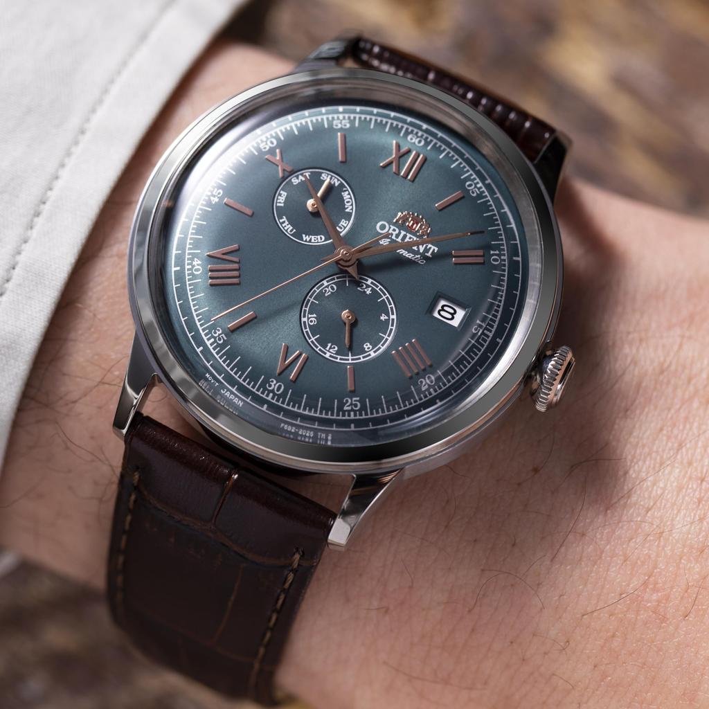 ORIENT Bambino автоматические часы механические автоматические отечественный производитель гарантия зеленый [Orient] RN-AK0703E мужские