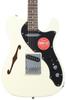 Squier by Series Telecaster Thinline Laurel Fingerboard Black Pickguard Olympic White Squier Fender/Affinity