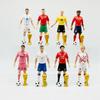 Soccer Player Figurines Pvc Material For Desk Decoration And Sports Fan Gift Set