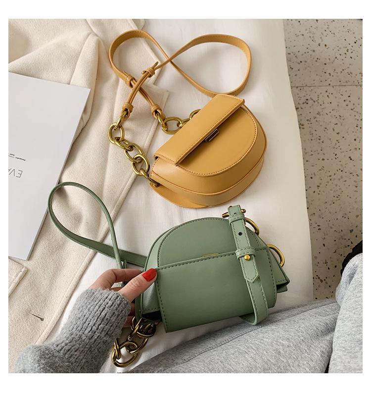 Нишевая сумка, иностранная женская сумка-мессенджер Wild 2020, модная текстурированная сумка через плечо