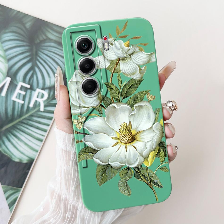 For Tecno Camon 40 Pro 4G Camon40 CM5 CM6 Cute Rabbit Cat Cartoon Phone Case For Camon 40 40Pro 4G Soft Silicone Cases Bumpers