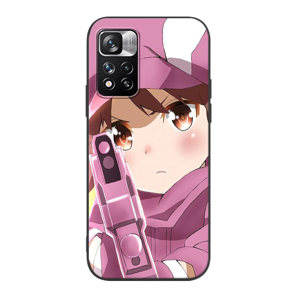 Чехол Sword Art Online 3 Alicization для Xiaomi Redmi Note 9S 9 8 10 11 Pro 9C 9A 7 8T 7A 8A 6A 6 10S, черный мягкий чехол для мобильного телефона