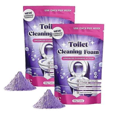 Fizzclean Средство для чистки унитаза, Пена Fizz Clean для чистки унитаза, Пена Fizzclean мгновенного действия для сияюще чистого унитаза без усилий, Удаляет пятна