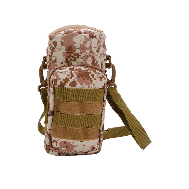 Тактический подсумок Molle для бутылки с водой и телефона - Аксессуар для EDC для путешествий и активного отдыха