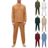 Men's Pajama Set, Long Sleeve And Long Pants, Two-piece Set