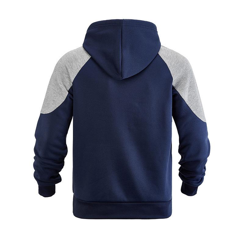 Men's Loose Fit Hoodie with Pattern for Outdoor Casual Wear and Commuting