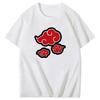Unisex Cloud Print T-shirt Comfortable Street Hip Hop Casual Fashion Summer Top Street Wear Harajuku Clothing
