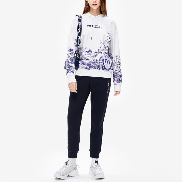 FILA Sweatshirt Fall Women's All Over Print F11W238202F-ZA