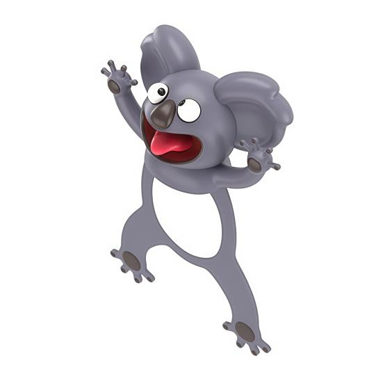 3D Закладка с животным Милая ПВХ Закладка с мультяшным персонажем для детей Читателей Забавный декор для стола Подарок на день рождения Рождество для студентов Любителей книг