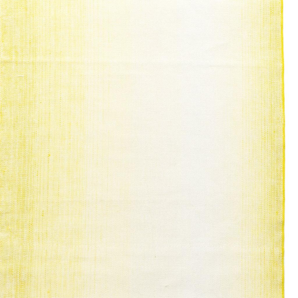 Linen Obi Nagoya Made in [KYOETSU] [Kyoetsu] (Sash), 8-inch width, Obi, Japan, Women's (Yellow)
