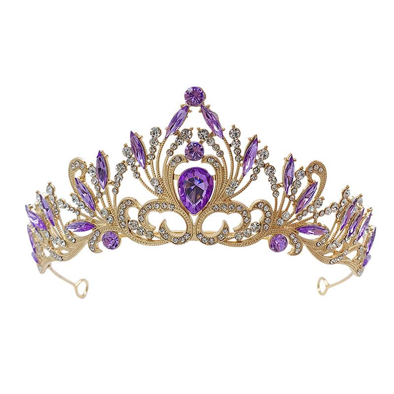 Elegant Girls Tiara Crown For Women Party Wedding Princess Bridal Crown Hair Jewelry