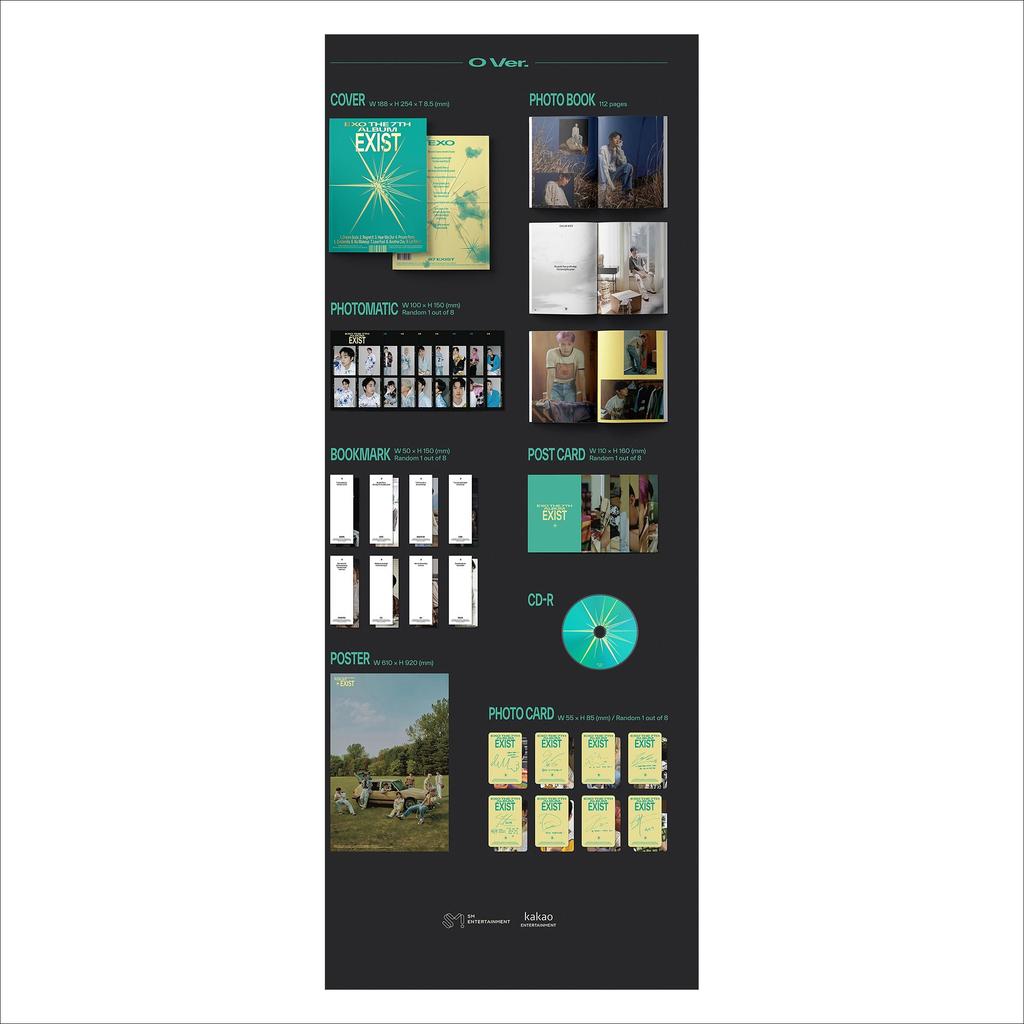 EXO EXIST Фотобук Вер.