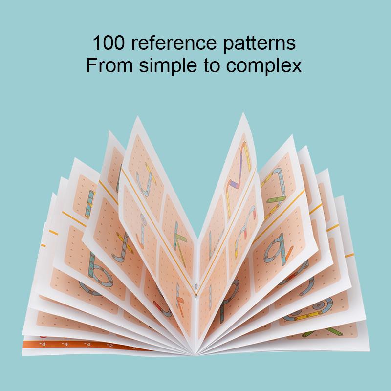 Монтессори универсальная форма головоломки, набор столбцов, блоки для раннего образования, соответствующие геометрические буквы, цифры, детские игрушки для мальчиков и девочек