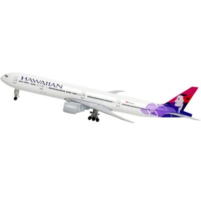 Модель самолета Hawaiian Airlines B777 литая (20см)