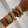 Европейский и американский модный браслет из сплава нестандартной формы - легкий роскошный широкий стиль