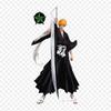 Ichigo Kurosaki Bleach Anime Lron On Patches For Clothes Bag Tshirt Heat Transfer Stickers Stripes Appliques