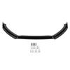 K SEEK DESIGN 3Pcs Front Bumper Splitter Lip Fit for MK5 6R Standard PreFacelift 20092014(Glossy Black )