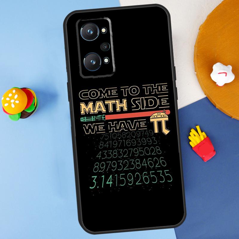 Mc2 With E=mc Math For Realme 14 13 12 10 11 Pro Plus GT 6 6T 5 GT7 Pro C55 C51 C21Y C25S C67 C75 C53 C61 Case