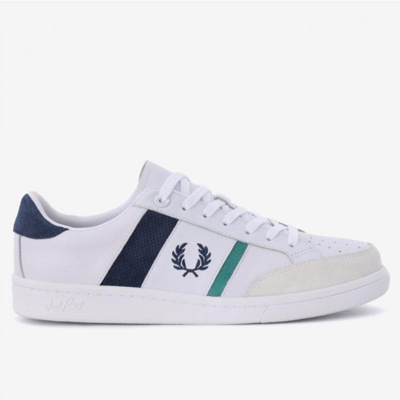 Fred Perry Кожаные замшевые кроссовки B275