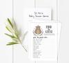 Inkdotpot 50 BabyA AlphabetA ABCA GameA Bear Animal Baby Shower Game Gender Neutral Party