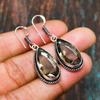 Smoky Topaz, Gemstone Handmade 925 Sterling Silver Jewelry Earring For Thanksgiving