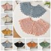 Pearl Decoration Shirt Collar Doll Collar Knitted Shawl Lace Fake Collar  Clothes Accessories