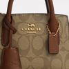 Coach Мини-сумка Andrea из фирменной парусины