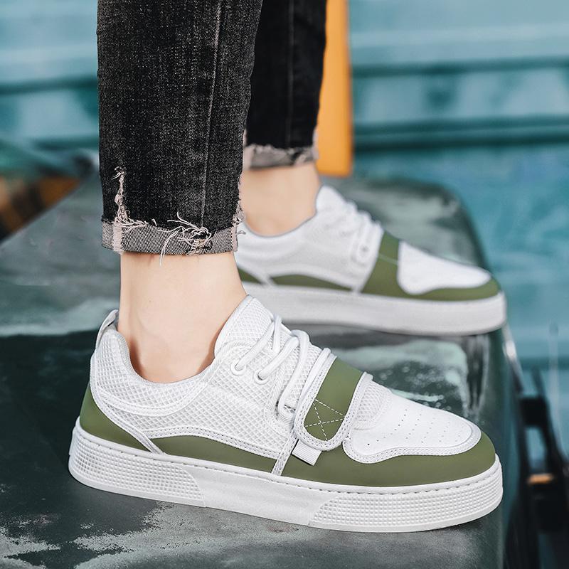 39-44 Модные белые кроссовки для мужчин, кроссовки на повседневной платформе, роскошные дизайнерские теннисные туфли для студентов, мужские кроссовки для мальчиков