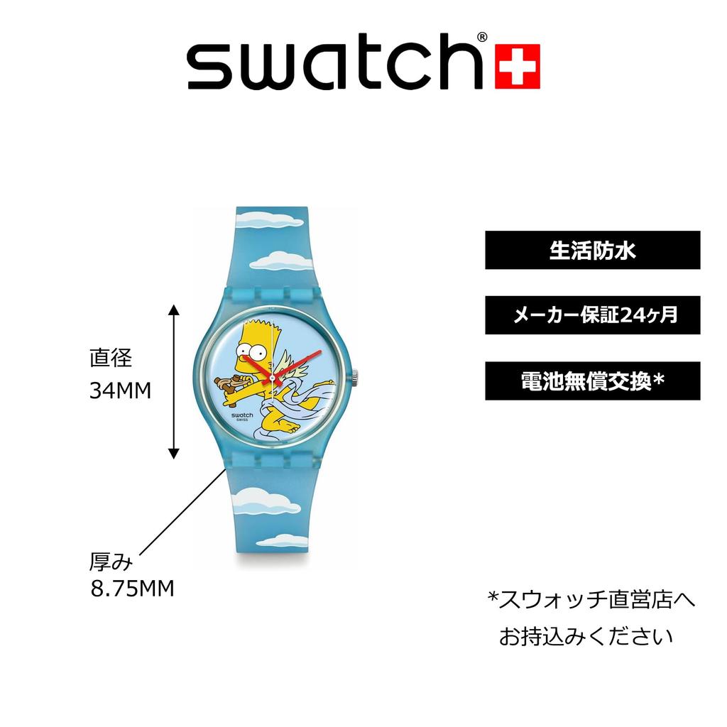 Часы ANGEL BART SO28Z115 Blue [Swatch]