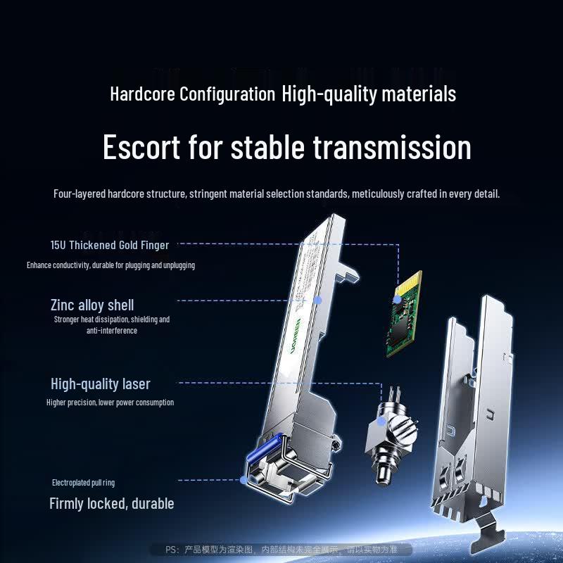 UGREEN 1.25G SFP Single-Fiber Optical Module
