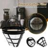 4Pcs Nylon Mesh Coffee Mesh Filters Fine Mesh Net Coffee Machine Basket  Coffee Maker Accessories