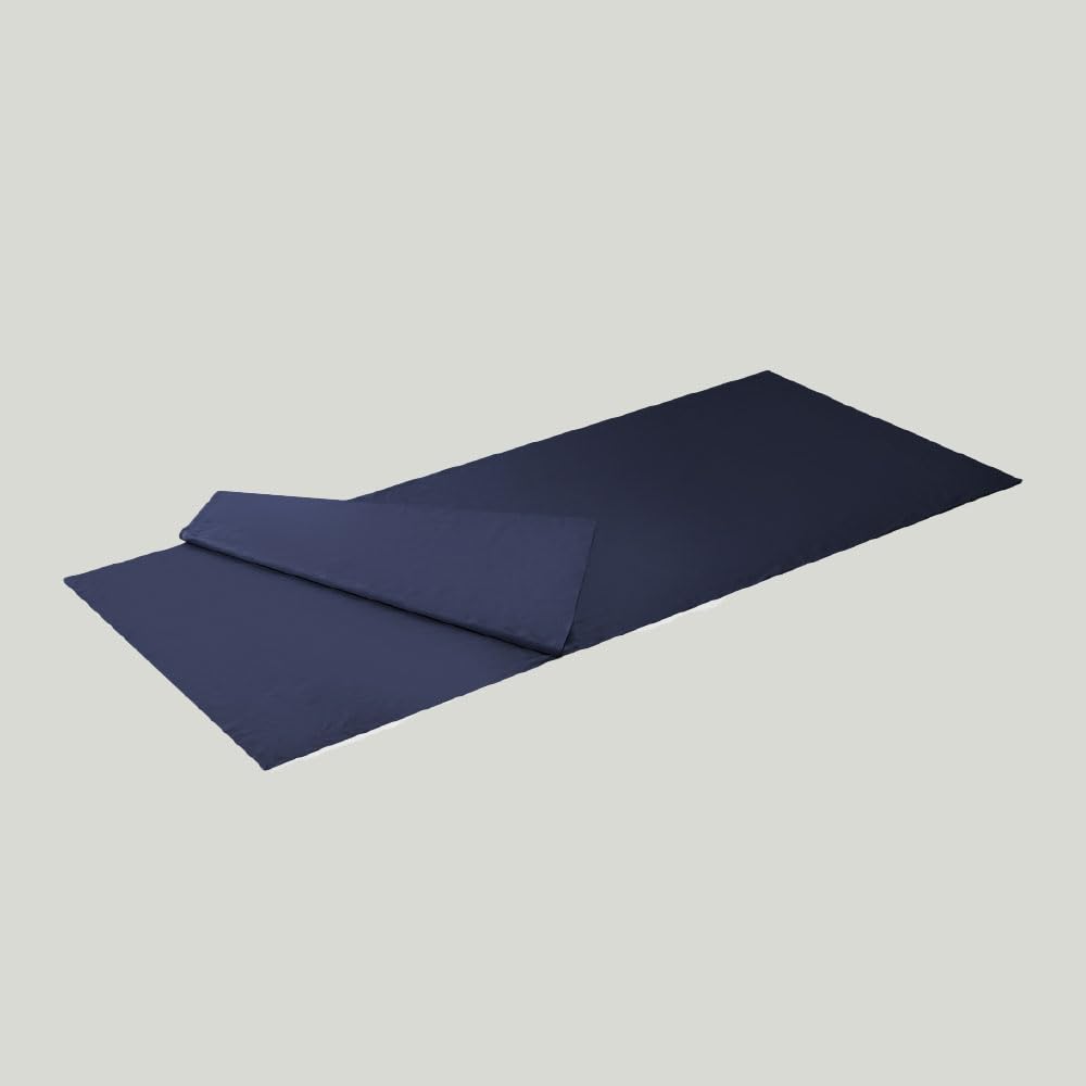 Комплект постельного белья ISUKA Silk Navy 212121, прямоугольный, синий.