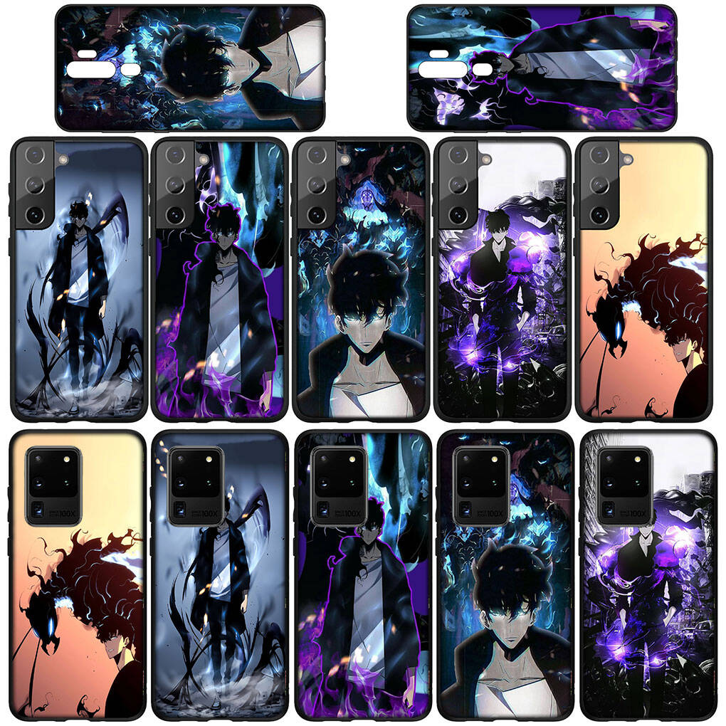Для Samsung Galaxy S25 S24 S23 iPhone 17 16 15 Xiaomi Redmi Note 14 13 12 11 Plus Pro Max XR A37 A57 Чехол для телефона Solo Leveling Arise OPPO Huawei