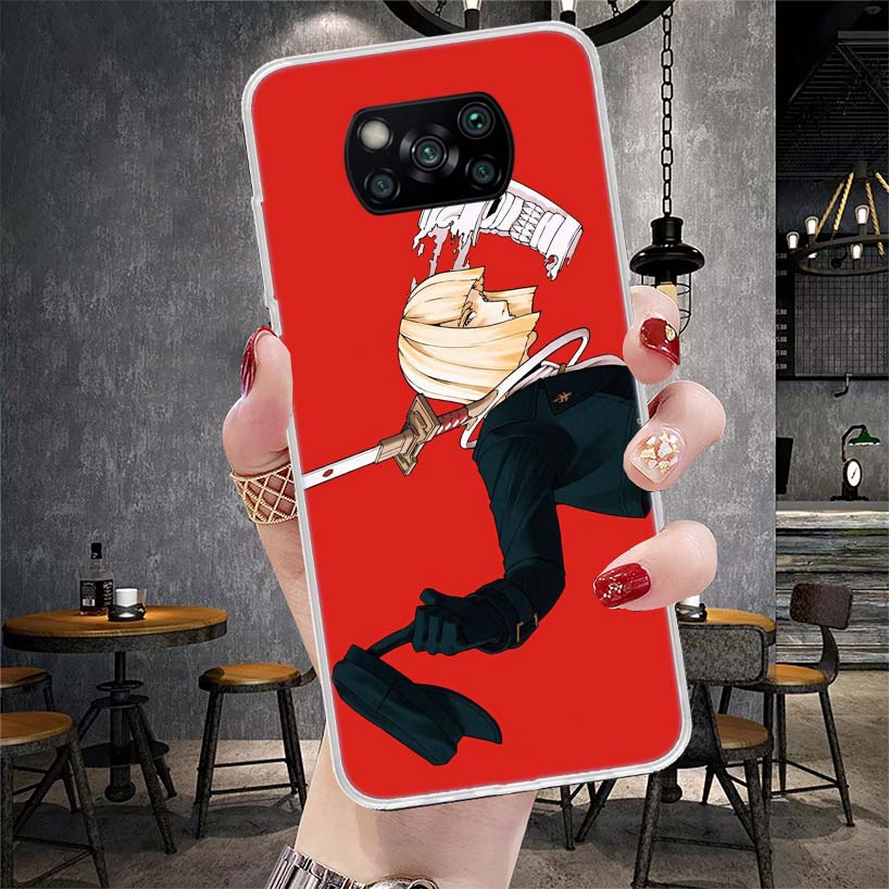 Bleach Синдзи Хирако Мягкий чехол для телефона для Xiaomi Redmi 15C 15 13C 13 Poco X5 X6 X7 F7 Ultra M7 12C 12 10 10C 9C 9A 9T 9 Fundas Po
