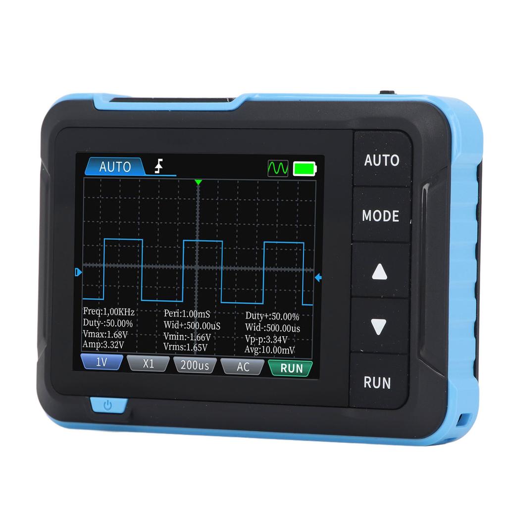 Handheld Digital Oscilloscope 2.8 Inch TFT 5.0MSs High Sampling Rate 1M Bandwidth Portable