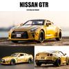 1/32 NISSAN GTR гоночный автомобиль литые модели и игрушечные транспортные средства игрушечные машинки бесплатная доставка детские игрушки для детей подарки мальчик игрушка