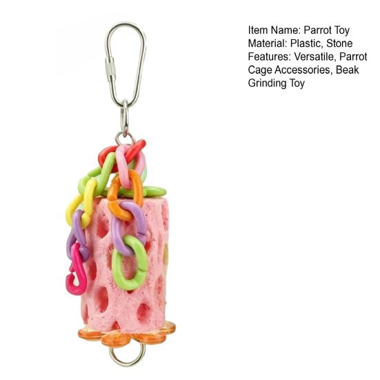 Versatile Parrot Cage Accessories Ring Plastic 1 Pc