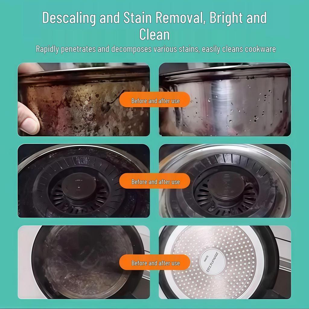 Удалитель черных водорослей - Гель для очистки нержавеющей стали и посуды для коммерческих кухонь