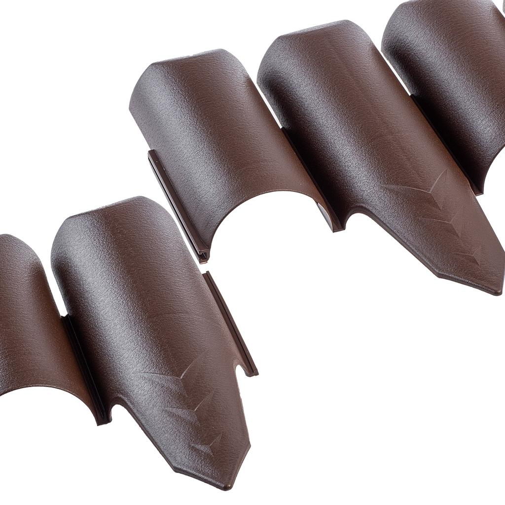 KADAX Garden Palisade Edging Fence Lawn Edging Plastic