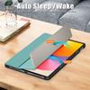Для Huawei MatePad SE 11 2024 чехол тройной складной чехол из искусственной кожи с рисунком подставка Smart Cover Funda для MatePad SE 11 дюймов AGS6-W00