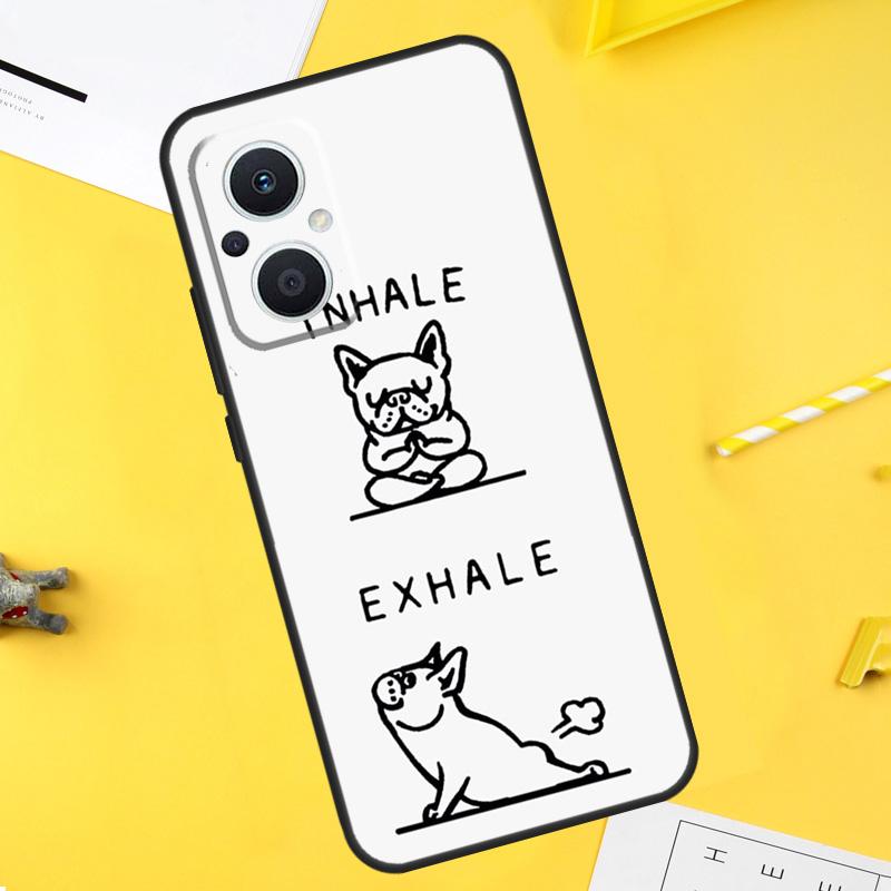 Funny french bulldog For OPPO Reno 14F 13F 12F 11F 10 11 12 13 14 Pro 8T 7 8 Lite OPPO Find X9 X8 X6 X5 Pro Case